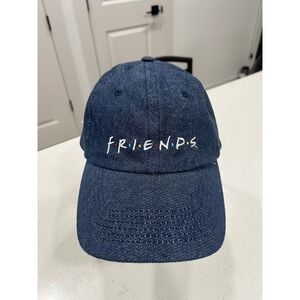 Friends TV Show Denim Baseball Cap‎ Hat Adjustable Logo